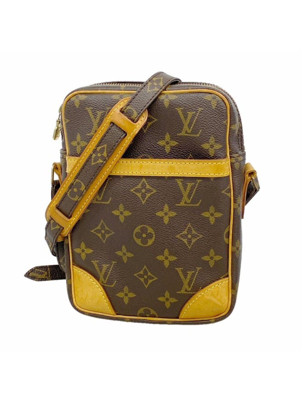 Louis Vuitton Shoulder Bag Monogram Danube Brown